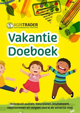 Vakantie Doeboek - voorkant