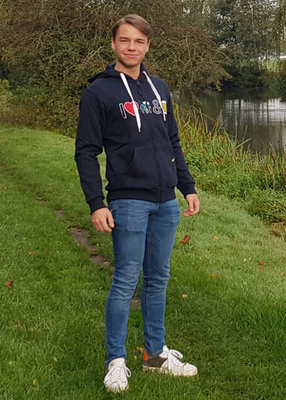 Vest I Love Tractors & Bier Blauw of Zwart