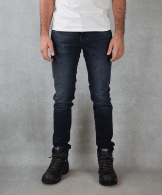 Werkspijkerbroek Cars Bates | Blauw/zwart