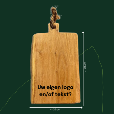 Borrelplank met eigen gravering