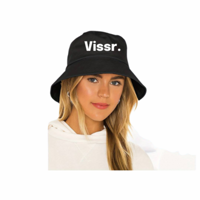 Vissershoedje / Festivalhoedje met tekst